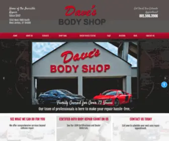 Davesbodyshop.com(Dave's Body Shop) Screenshot