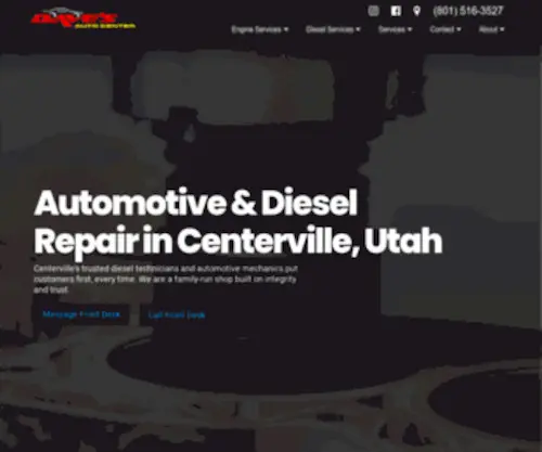 Davescompleteauto.com(Diesel & Auto Repair Utah) Screenshot