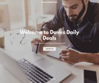 Davesdailyd.com(Daves Daily Deals) Screenshot