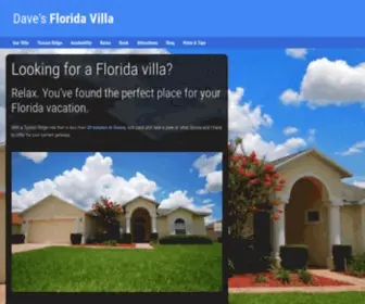 Davesfloridavilla.com(Tuscan Ridge) Screenshot