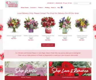 Davesflowerbox.com(San Diego Florist) Screenshot