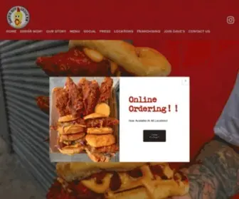 Daveshotchicken.com(Dave's Hot Chicken) Screenshot