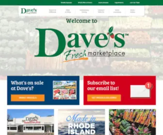 Davesmarketplace.com(Dave's fresh marketplace) Screenshot
