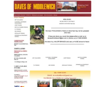 Davesofmiddlewich.co.uk(Daves of Middlewich Ltd) Screenshot