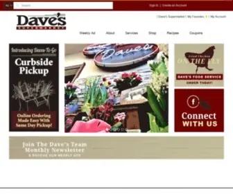 Davessupermarket.com(Dave's Supermarket) Screenshot