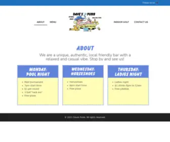 Davestetonia.com(Dave's Pubb) Screenshot