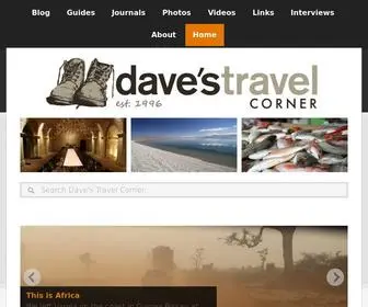 Davestravelcorner.com(Dave's Travel Corner) Screenshot
