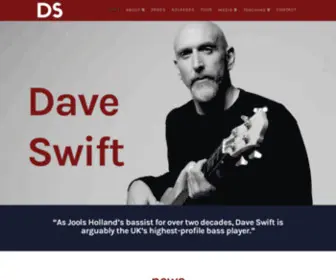 Daveswiftbass.com(Dave Swift) Screenshot