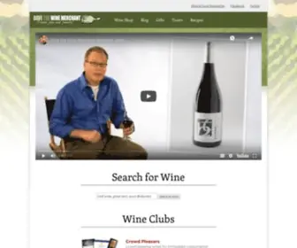 Davethewinemerchant.com(Wine Clubs) Screenshot
