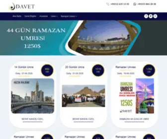 Davettur.com(Davet Turizm) Screenshot