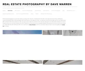 Davewarren.net(Real Estate Photography by Dave Warren) Screenshot