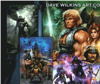 Davewilkinsart.com(Dave Wilkins Art) Screenshot