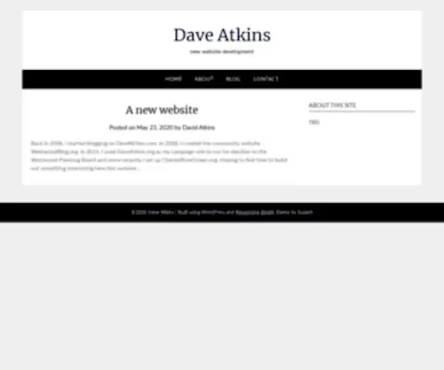 Davewrites.com(Dave Writes) Screenshot