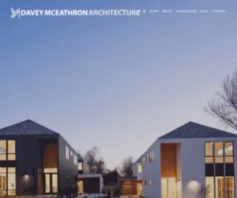 Daveymarchitecture.com(Davey McEathron Architecture) Screenshot