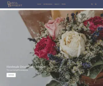 Daviabouquet.com(Davia Bouquet) Screenshot