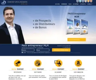 David-Duchemin.com(Le blog de l'entrepreneur) Screenshot