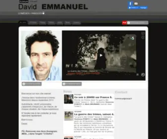 David-Emmanuel.fr(David EMMANUEL) Screenshot