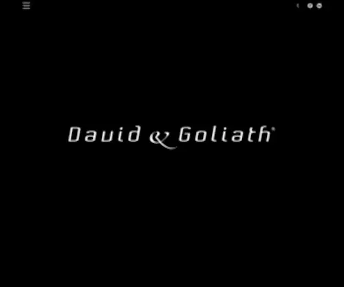 David-Goliath.com(DAVID & GOLIATH) Screenshot