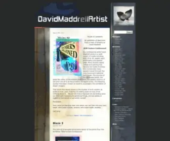 David-Maddrell.co.uk(David Maddrell Manx Fine Artist) Screenshot