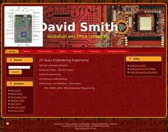 David-Smith.com(WordPress) Screenshot