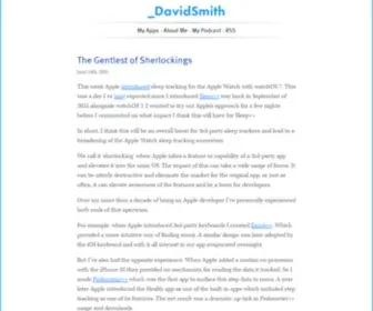 David-Smith.org(David Smith) Screenshot