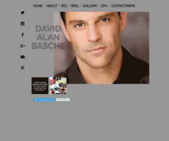 Davidalanbasche.com(Actor) Screenshot