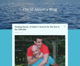 Davidalison.com(David Alison's Blog) Screenshot