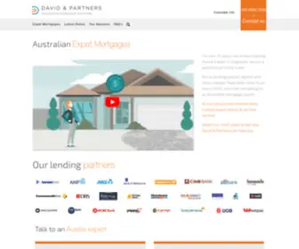 Davidandpartners.sg(Australia mortgage broker in Singapore) Screenshot