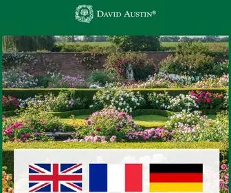 Davidaustinroses.com(David Austin Roses) Screenshot