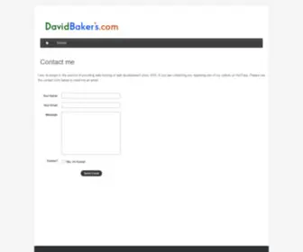 Davidbaker.ie(Davidbaker) Screenshot