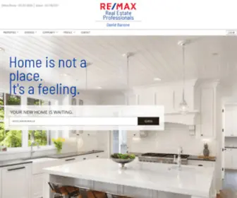 Davidbarone.com(RE/MAX of Michigan) Screenshot