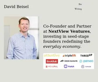 Davidbeisel.com(David Beisel) Screenshot