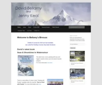 Davidbellamy.co.uk(Bellamy's Bivouac) Screenshot