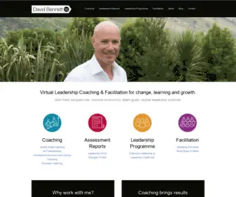 Davidbennettcoach.com(Facilitator & Coach) Screenshot