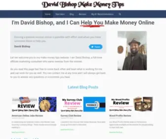 Davidbishopmakemoneytips.com(David Bishop Make Money Tips) Screenshot