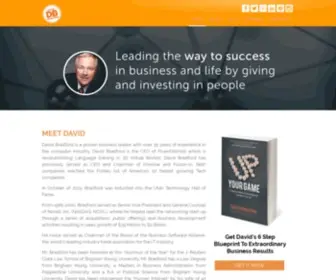 Davidbradford.com(Business networking expert & speaker) Screenshot