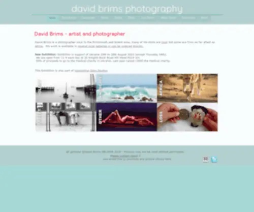 Davidbrims.com(David Brims FRPS Fellow of the Royal Photograpic Society) Screenshot