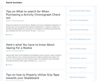 Davidbuckden.co.uk(Davidbuckden) Screenshot