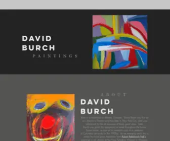 Davidburchpaintings.com(Davidburch) Screenshot