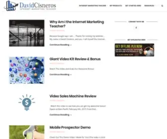 Davidcisneros.com(David Cisneros) Screenshot