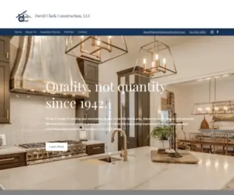 Davidclarkconstruction.com(David Clark Construction) Screenshot
