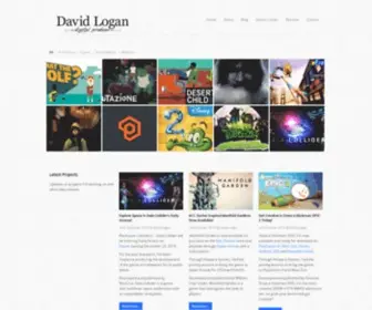 Davidclogan.com(Digital Producer) Screenshot