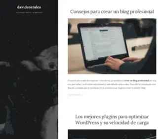 Davidcostales.com(Tecnología) Screenshot