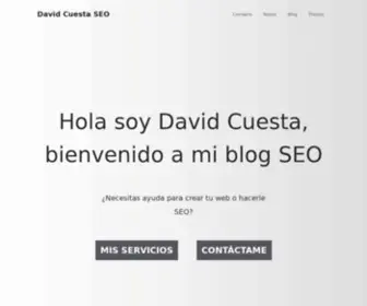 Davidcuesta.es(David Cuesta) Screenshot