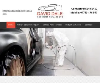 Daviddaleaccidentrepair.co.uk(Vehicle repairs by David Dale Accident Repairs Ltd) Screenshot