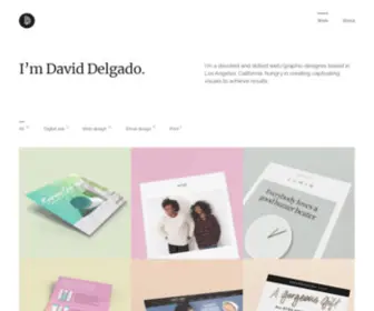 Daviddelgadodesign.com(I'm David Delgado) Screenshot