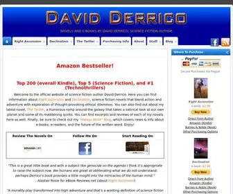 Davidderrico.com(Novels and E) Screenshot