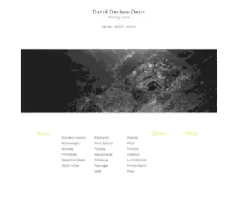 Davidduchondoris.fr(David Duchon) Screenshot