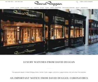 Daviddugganwatches.co.uk(Luxury Watches from David Duggan) Screenshot