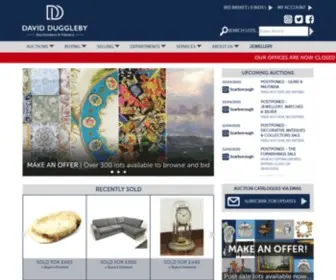 Davidduggleby.com(Antique Auctioneers Yorkshire) Screenshot